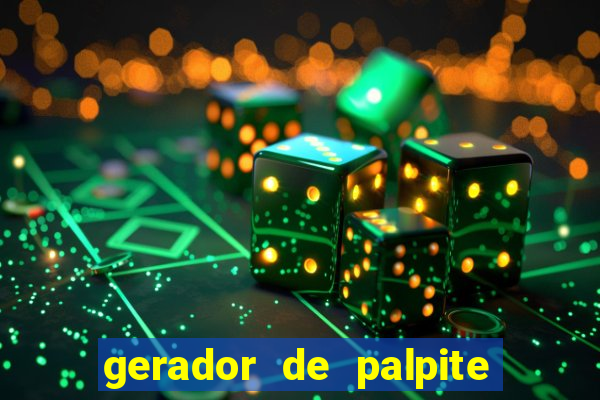 gerador de palpite do jogo do bicho